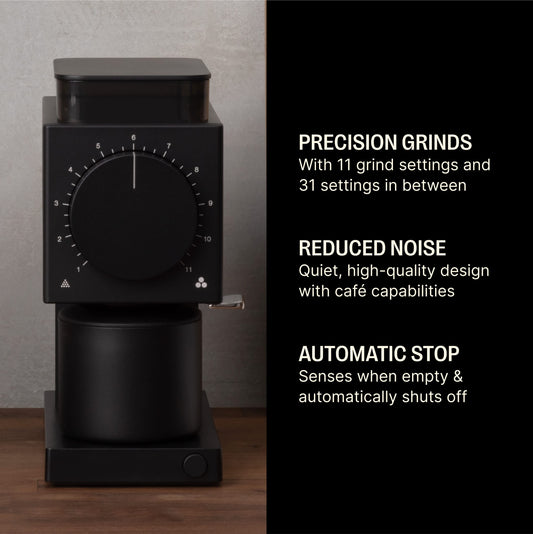 Fellow Ode Gen 2 64mm Flat Burr Coffee Grinder for Pour Over & Cold Brew