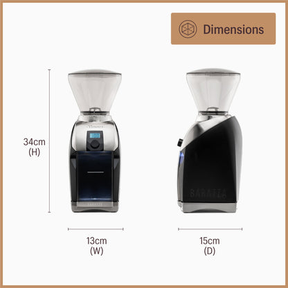 Baratza Virtuoso+ Premium Burr Coffee Grinder – Black
