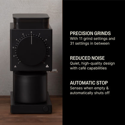 Fellow Ode Gen 2 64mm Flat Burr Coffee Grinder for Pour Over & Cold Brew