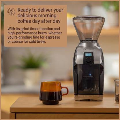 Baratza Virtuoso+ Premium Burr Coffee Grinder – Black